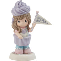Precious Moments - You're The Icing On My Cake Happy Birthday Figurine 216012