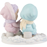 Precious Moments - You're Quite A Catch Couple Ice Fishing Figurine 221034