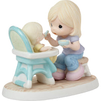 Precious Moments - Love At First Bite Mother Feeding Baby Porcelain Figurine 222017