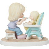 Precious Moments - Love At First Bite Mother Feeding Baby Porcelain Figurine 222017