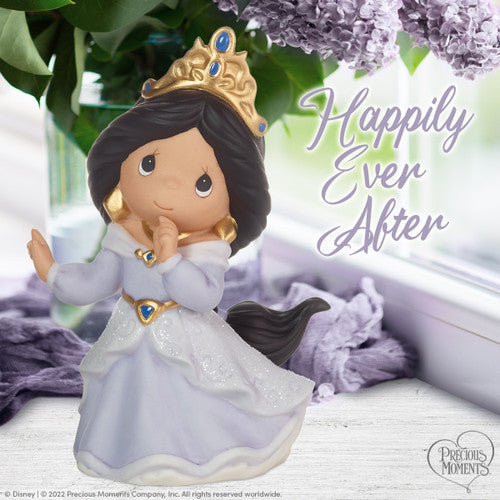Precious Moments Disney - Happily Ever After Princess Jasmine Porcelain Figurine 223022