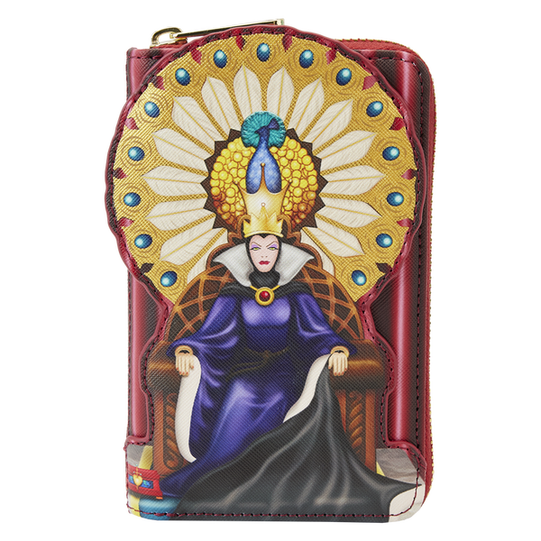 Loungefly Disney - Snow White Evil Queen Throne Ziparound Wallet WDWA2533