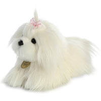Aurora - Maltese Plush Toy Stuffed Dog Plushie 26372