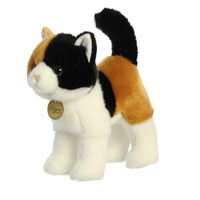Aurora - Tri-Color Calico Cat Plush Toy Stuffed Kitten Plushie 26431