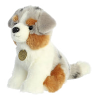 Aurora - Australian Shepherd Aussie Puppy Dog Plush Toy Stuffed Plushie 26465