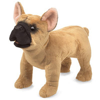 Folkmanis - French Bulldog Hand Stage Puppet Plush Toy 3066