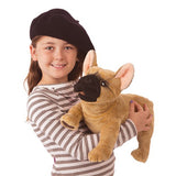 Folkmanis - French Bulldog Hand Stage Puppet Plush Toy 3066