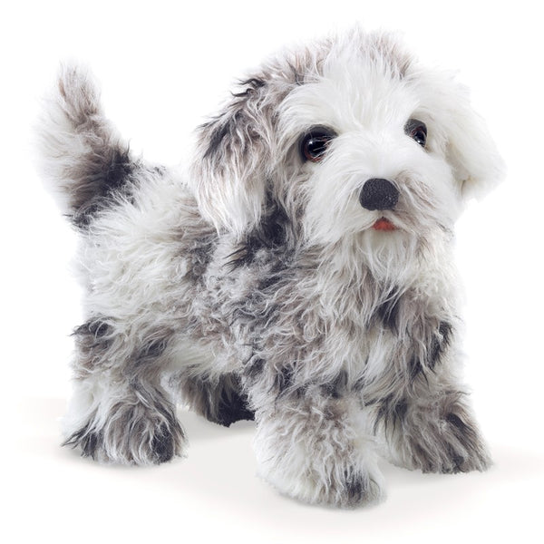 Folkmanis - Shih Tzu Hand Puppet Dog Plushie 3143