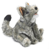 "Sale" Folkmanis - Wild Coyote Hand Puppet Plushie 3173
