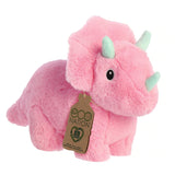 Aurora ECO Nation - Triceratops Pink Dinosaur Plush Toy 35057