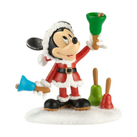 Disney Showcase - Mickey Mouse Ringing in the Holidays Figurine 4032206