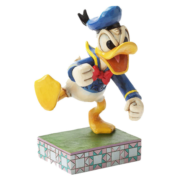 Jim Shore Disney Traditions - Fowl Temper Donald Duck Figurine 4032856