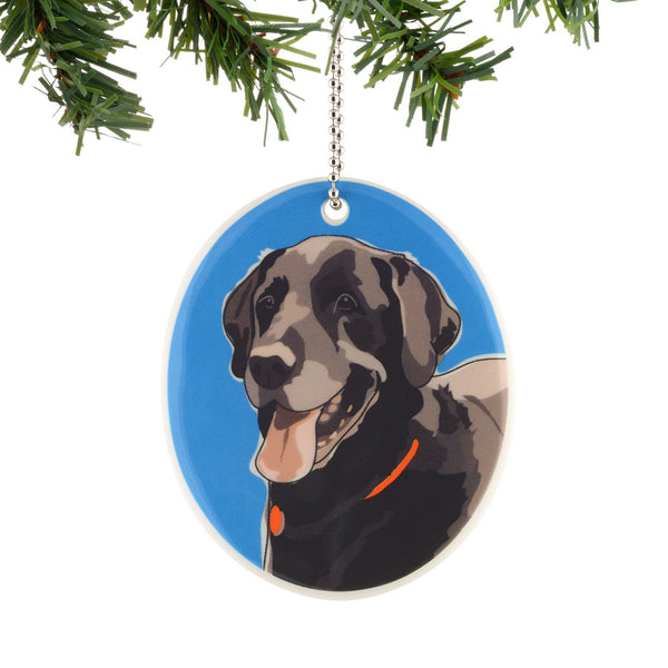 "Sale" Go Dog Ornament by Paper Russell - Black Lab 4039518