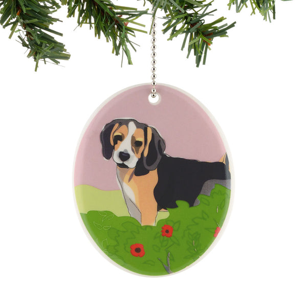 "Sale" Go Dog Ornament by Paper Russell - Beagle 4039520