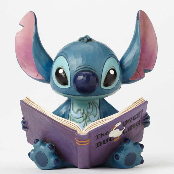 Jim Shore Disney Traditions - Stitch with Story Book Figurine 4048658