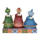 Jim Shore Disney Traditions - Three Fairies Sleeping Beauty Royal Guests Figurine 4059734