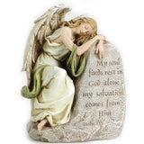 "Clearance Sale" Joseph's Studio - Angel Memorial Stone Figurine 42083