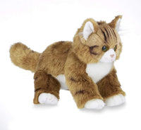 The Bearington Collection - Orange Tabby Cat Plush Toy Manny Plushie 519807