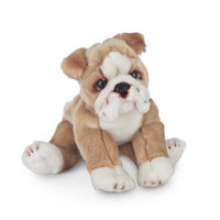 The Bearington Collection - English Bulldog Plush Toy Stuffed Dog Plushie Tug 519913