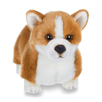 The Bearington Collection - Corgi English Dog Plush Toy Stuffed Plushie Queenie 519916