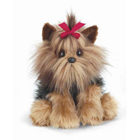 Bearington - Yorkie with Red Bow Plush Toy Stuffed Dog Plushie 520132