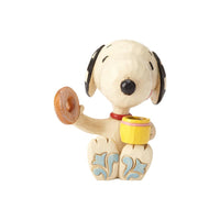 Jim Shore Peanuts - Donut & Coffee Snoopy Figurine 6001297