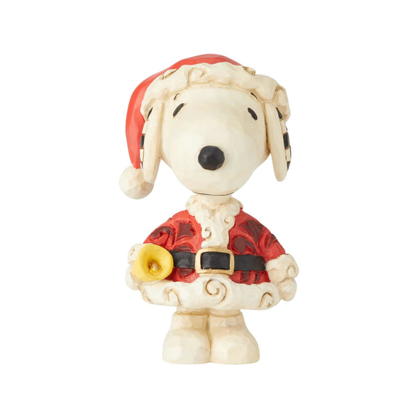 "Sale" Jim Shore x Peanuts - Santa Snoopy Figurine 6002778