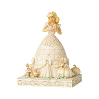 "Sale" Jim Shore Disney Traditions - White Woodland Cinderella Figurine 6002816