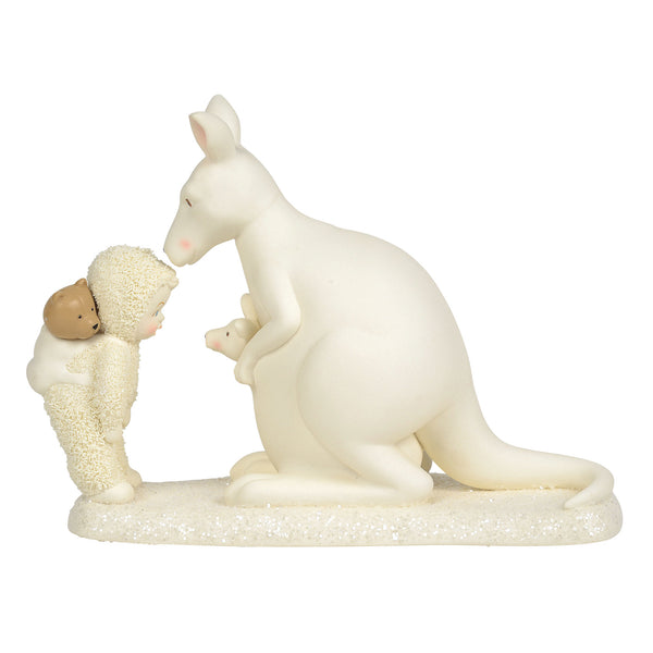 Snowbabies - We Are The Children Aussie Kangaroo Teddy Bear Porcelain Figurine 6003500