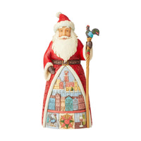 Jim Shore Heartwood Creek - Portuguese Santa Figurine 6004235