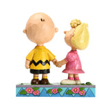 Jim Shore Peanuts - Charlie Brown & Sally Figurine 6005949