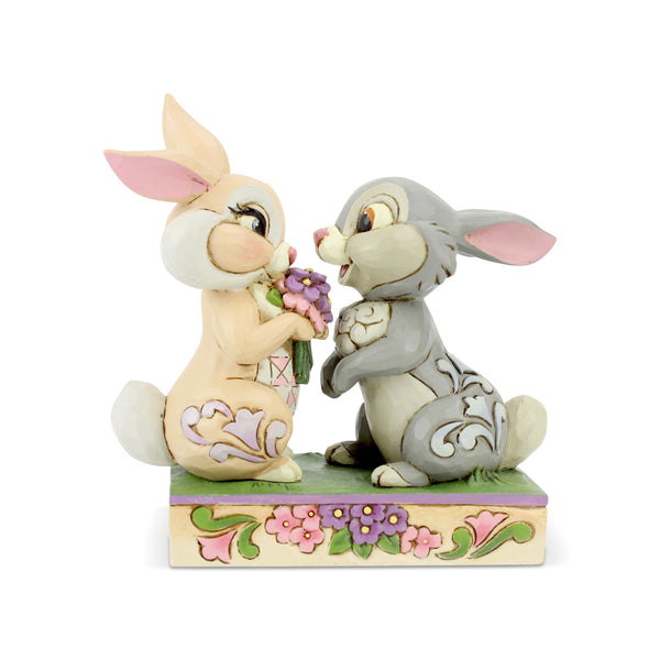 Jim Shore Disney Traditions - Thumper & Blossom Bambi Figurine 6005963