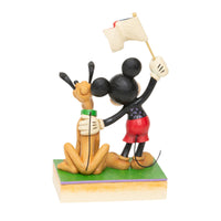 Jim Shore x Disney Traditions - Mickey Mouse & Pluto Patriotic Figurine 6005975