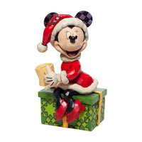 "Sale" Jim Shore x Disney Traditions - Santa Minnie with Hot Chocolate Figurine 6007069