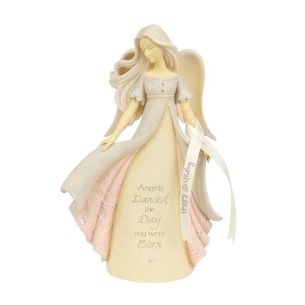 Foundations - Birthday Angel Figurine 6007511