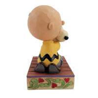 Jim Shore Peanuts - Charlie Brown & Snoopy Hugging Figurine 6007936