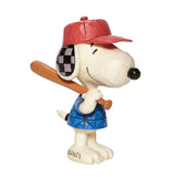 Jim Shore x Peanuts - Baseball Player Snoopy Dog Figurine 6007961