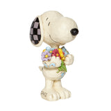 Jim Shore Peanuts - Snoopy with Flowers Figurine 6007962