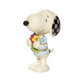 Jim Shore Peanuts - Snoopy with Flowers Figurine 6007962