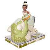 Jim Shore x Disney Traditions - White Woodland Tiana with Louis Figurine 6008065