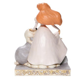 "Sale" Jim Shore Disney Traditions - White Woodland Ariel The Little Mermaid Figurine 6008066
