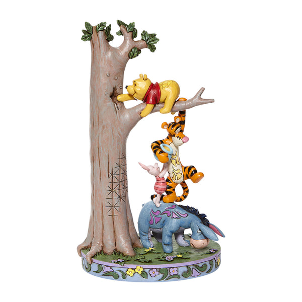 Jim Shore Disney Traditions - Tree with Pooh & Friends Tigger Eeyore Piglet Figurine 6008072