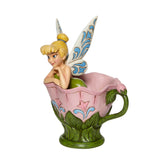 Jim Shore Disney Traditions - Tinkerbell Sitting in Flower Figurine 6008076