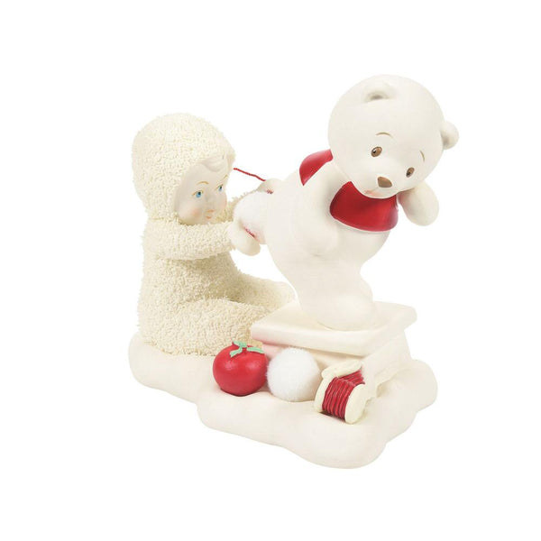 "Sale" Snowbabies - Tip-To-Tail Repairs Teddy Bear Sewing Figurine 6008148