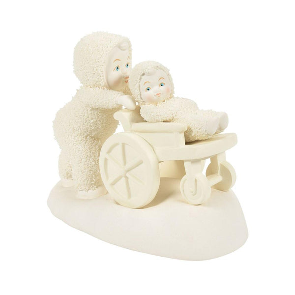 Snowbabies - The Art of Kindness Wheelchair Porcelain Figurine 6008154