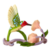 Jim Shore Heartwood Creek - Hummingbird with Flower Figurine 6008417
