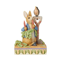 Jim Shore Beatrix Potter - Peter Rabbit in Garden Figurine 6008743