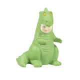 Dept 56 Snowbabies - Dressed As A Dinosaur Porcelain Figurine 6009921