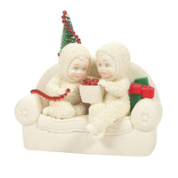 Dept 56 Snowbabies - Stringing Cranberry Beads Christmas Tree Decor Figurine 6009943