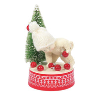 Snowbabies - Shiny Christmas Red Beads Ornament Decor Porcelain Figurine 6009952